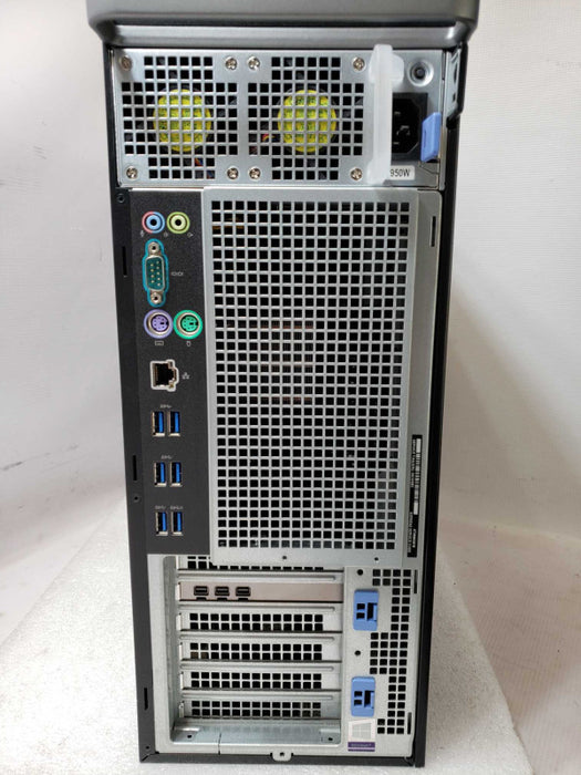 Dell Precision 5820 Xeon W-2102 2.9Ghz, 16GB DDR4, 2x HDD Trays, P400 GPU SEE _