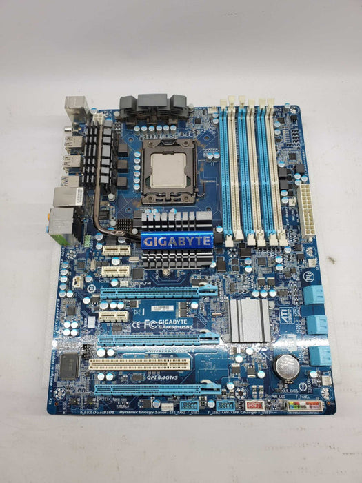Gigabyte GA-X58-USB3 Motherboard with i7-950 3.06GHz No RAM (READ) |