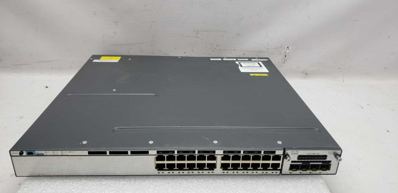 Cisco Catalyst 3750-X Series gigabit switch ws-c3750x-24t-s v04 FACTORY RESET #