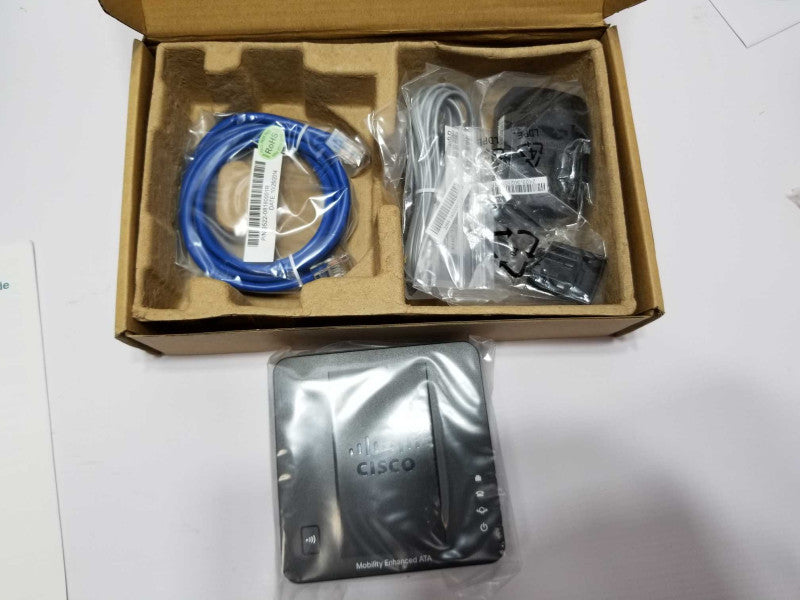 Cisco SPA232D-G1 Mobility Enhanced ATA 2-Port RJ-45 Voice Adapter