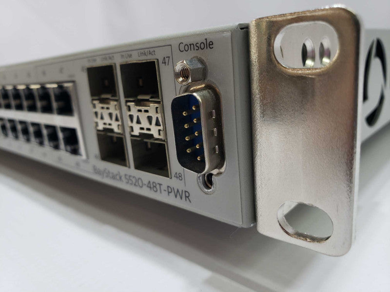Avaya Nortel BayStack 5520-48T-PWR 48-Port PoE Switch  [