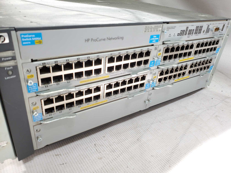 HP ProCurve 5406zl Fully Configurable Switch Configuration w/3x J8702 1xJ9534 )