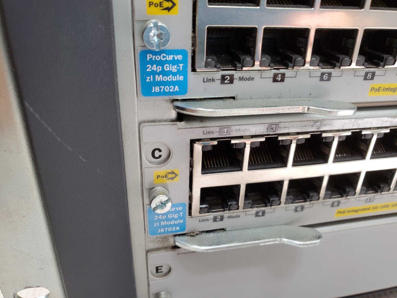 HP ProCurve 5406zl Fully Configurable Switch Configuration w/3x J8702 1xJ9534 )