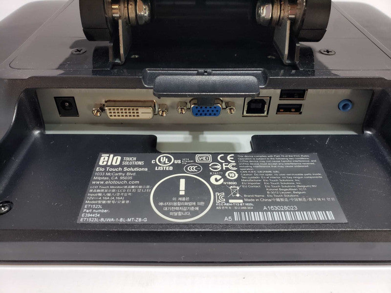 Elo Touchscreen Monitor ET 1523L No Data Cable in Box[