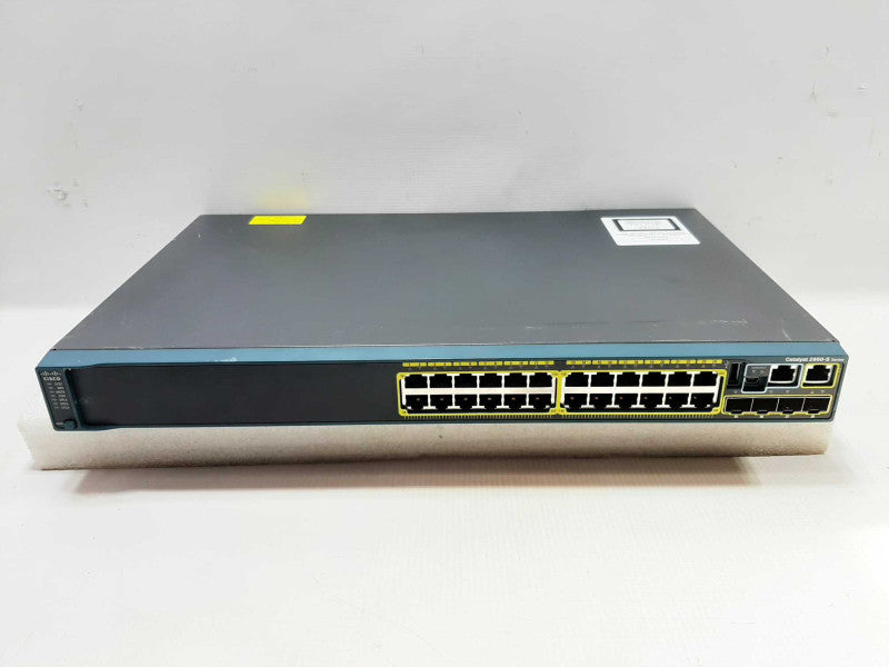 Cisco WS-C2960S-24TS-L 24 x Ports, 4 x SFP LAN Lite Switch, FACTORY RESET ~