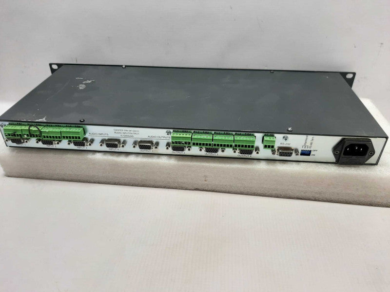 Kramer VP-4X4K 4X4 UXGA Graphics Video & Balanced Audio Matrix Switcher ~