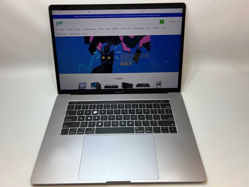 MacBook Pro 15 inch 2019 TouchBar with 8 core i9 CPU @ 2.3 GHz 32GB RAM & 1TB  -