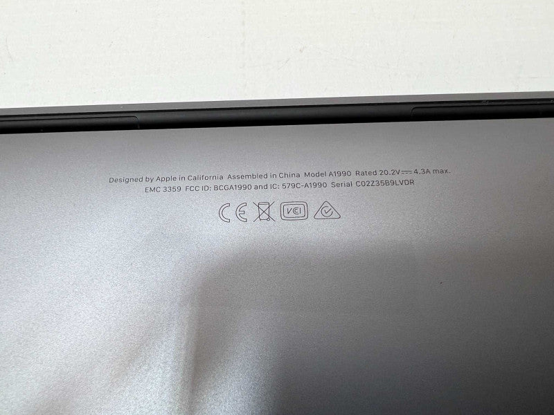 MacBook Pro 15 inch 2019 TouchBar with 8 core i9 CPU @ 2.3 GHz 32GB RAM & 1TB  -
