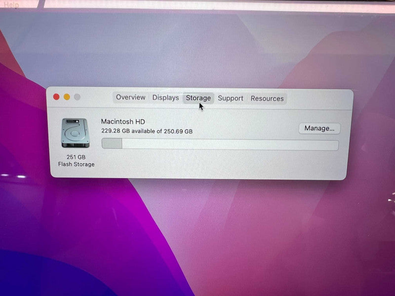MacBook Pro 13 inch 2017 with i5 @ 2.3 GHz 8GB RAM & 256GB Storage  -