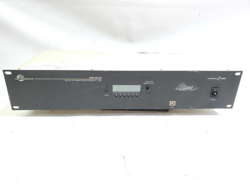Lectrosonics DM1612 Digital Automatic Matrix Mixer )