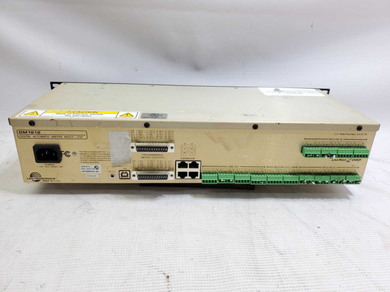 Lectrosonics DM1612 Digital Automatic Matrix Mixer )