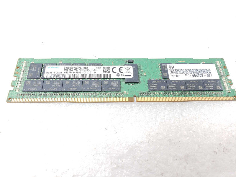 Samsung 32GB 2Rx4 PC4-2666V-RB2 M393A4K40BB2-CTD7Q Server RAM _