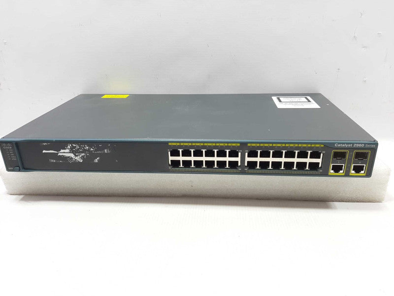 Cisco Catalyst WS-C2960-24TC-L 24-Ports Switch, FACTORY RESET ~