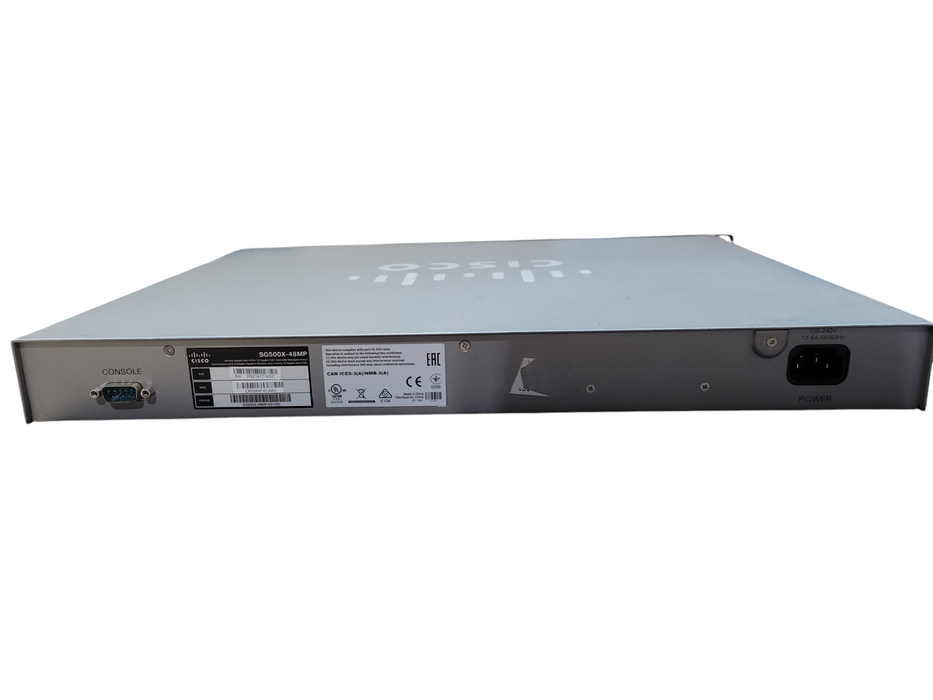 CISCO SG500X-48MP-K9 48 RJ45 Port 6 SFP Port 10GbePoE Stackable Managed Switch !