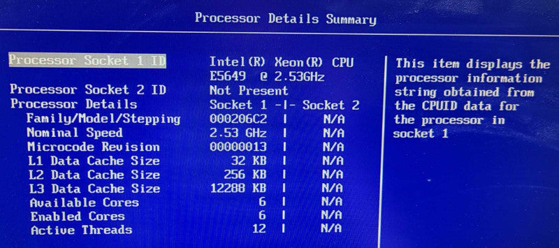 IMB 7944-AC1 KQ64C4L Xeon E5649 2.53GHz 12GB RAM ServerRaid M1015 4x 2.5\\" Bays $