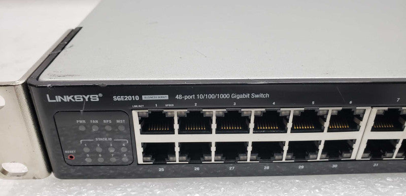 LINKSYS SGE2010 48-Port 10/100/1000 Gigabit Switch  #