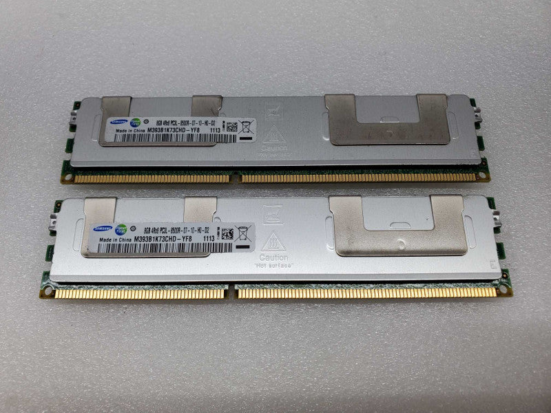 Samsung 16 GB (2x 8GB) 4Rx8 PC3L-8500R (