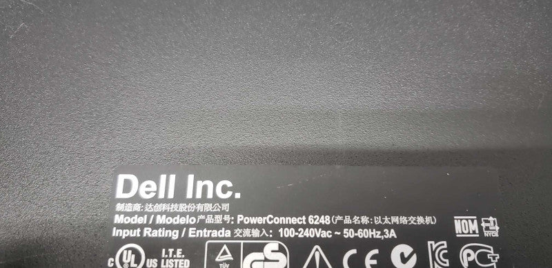 Dell PowerConnect 6248 48x port ethernet switch  #