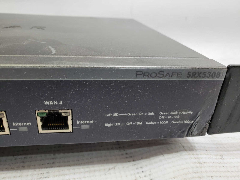 Netgear SRX5308 Prosafe Gigabit Quad WAN SSL VPN Firewall  )