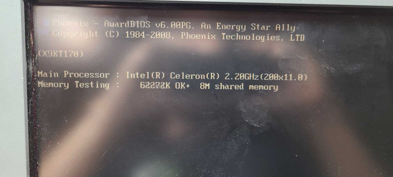 IBM pos 4852-E66 Touchscreen POS Intel Celeron E1500 2.2GHz 256MB RAM  $