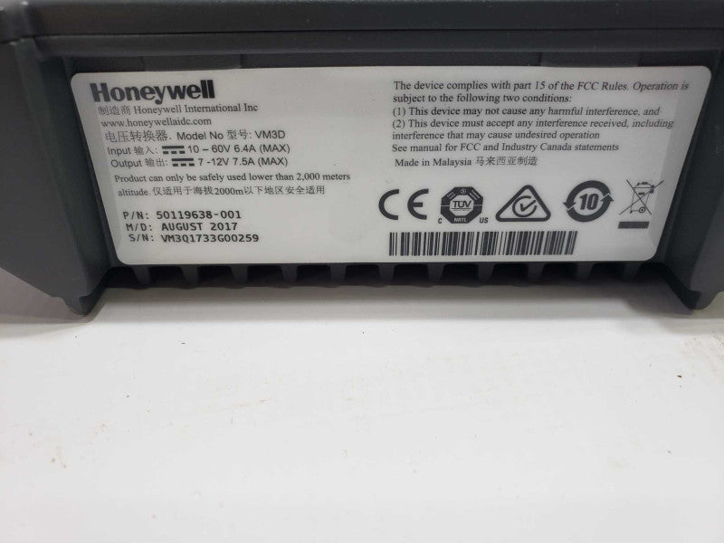 Honeywell VM1D Dock - Docking Cradle Thor VM3D [