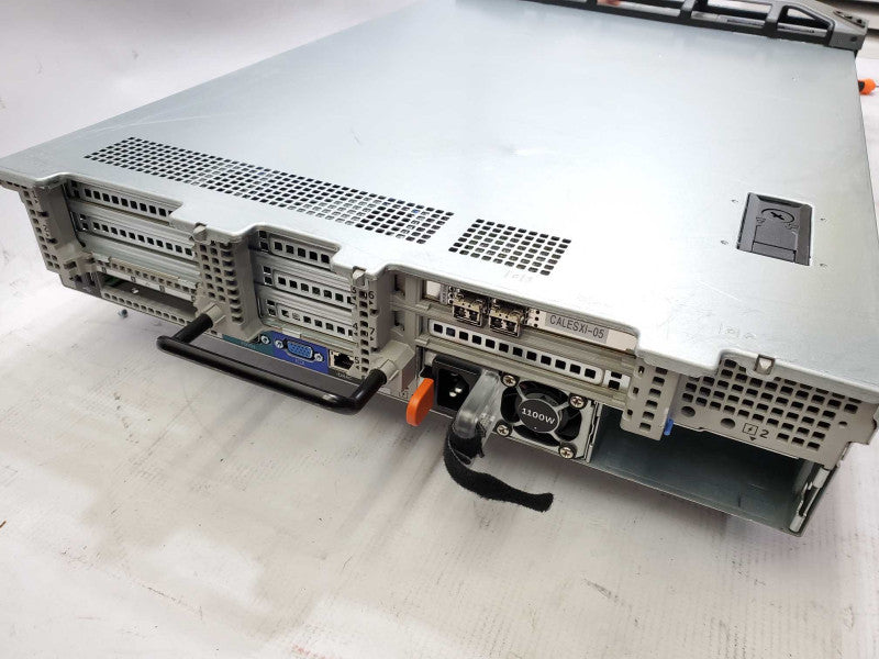 Dell PowerEdge R820 Barebone 4x Heatsinks No Ram 1x PSUs )