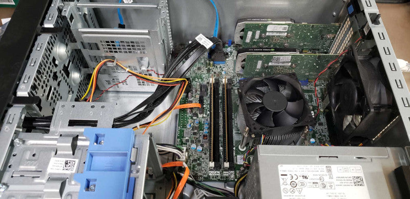 Dell Precision T3620 Xeon E3-1220 V5 @ 3.00ghz 8gb ram DDR4 dual Quadro K620 #