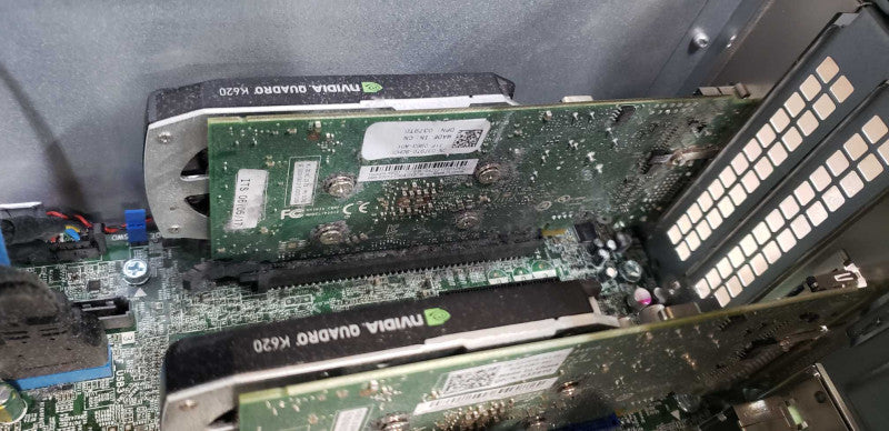 Dell Precision T3620 Xeon E3-1220 V5 @ 3.00ghz 8gb ram DDR4 dual Quadro K620 #
