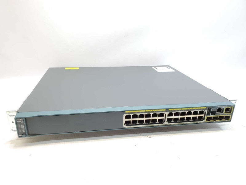 Cisco WS-C2960S-24PS-L 24 Port PoE+ Gigabit Switch (