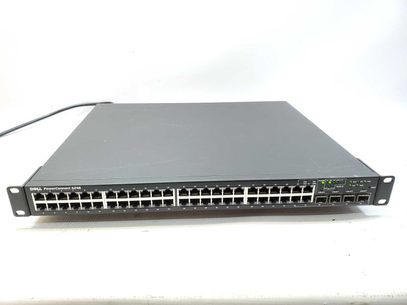 Dell POWERCONNECT 6248 Ethernet Switch w/ 48x 1Gb and 4x shared SFP Ports (