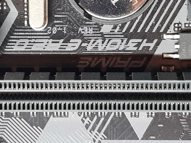 ASUS PRIME H310M-E R2.0 Motherboard, i3-9100 3.6GHz/8GB DDR4 ~