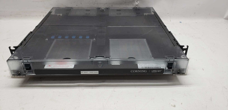 Corning CCH-01U Lanscape Rack Mount Fiber Optic Panel Closet  #