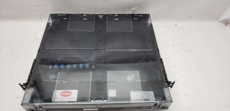 Corning CCH-01U Lanscape Rack Mount Fiber Optic Panel Closet  #