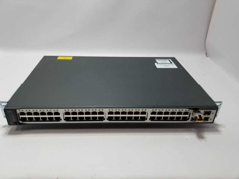 Cisco Catalyst WS-C3750V2-48PS-S 48-Port PoE Switch