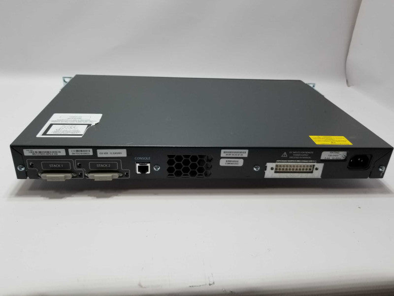 Cisco Catalyst WS-C3750V2-48PS-S 48-Port PoE Switch