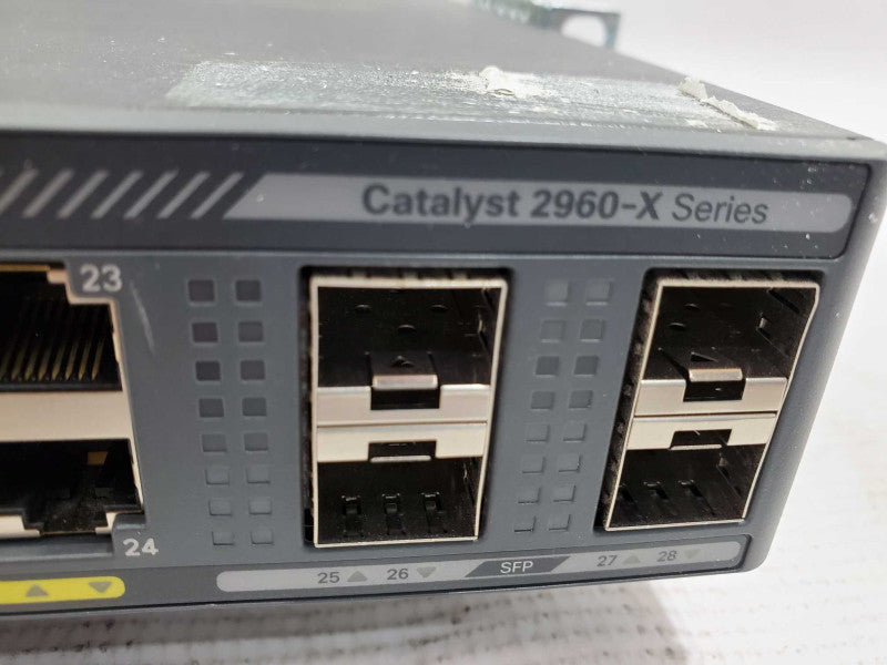 Cisco Catalyst 2960X WS-C2960X-24PS-L V02 24 Port Gigabit PoE Switch_reset )