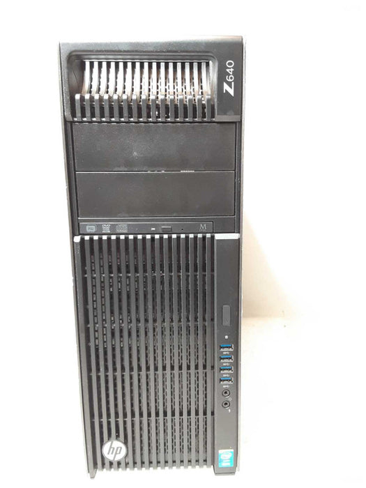HP Z640 WS, Xeon E5-1620v3 3.5GHz, 2x HDD Trays, No GPU, SEE _