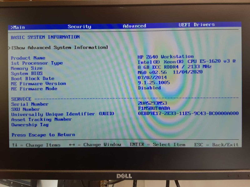 HP Z640 WS, Xeon E5-1620v3 3.5GHz, 2x HDD Trays, No GPU, SEE _