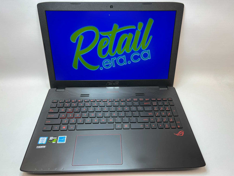 ASUS GAMING Laptop GL552VW with i7-6700HQ 16GB RAM 512GB SSD -