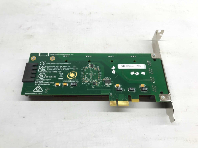 Digium A4B 4 Port Analog PCI-e Asterisk Card