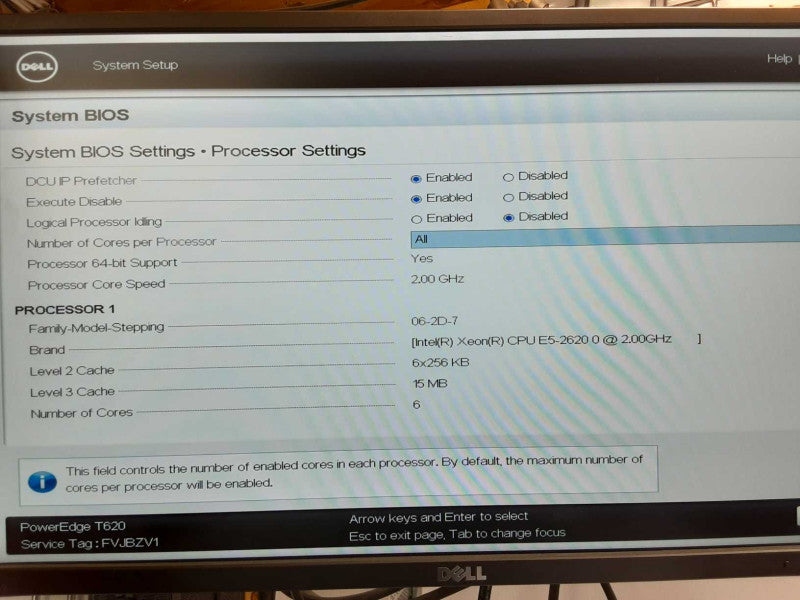 Dell PE T620, 1x Xeon E5-2620 2.0GHz 6C, 12GB, 2x PSU, H710, 7x 2TB HDDs _