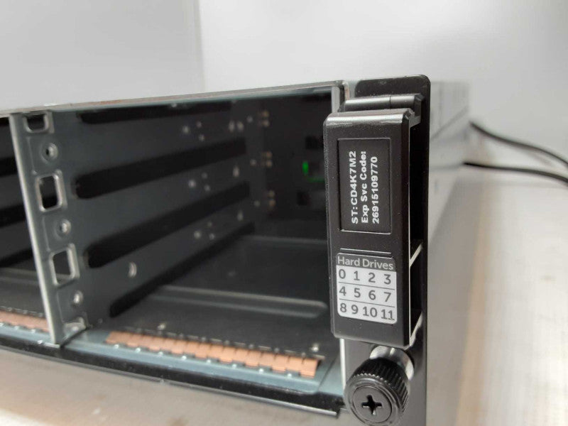 Dell PowerVault MD1400 12x 3.5\\" Storage Array 2x 12G-SAS-4, 2x PSU, Read _