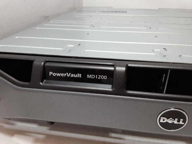 Dell PowerVault MD1400 12x 3.5\\" Storage Array 2x 12G-SAS-4, 2x PSU, Read _