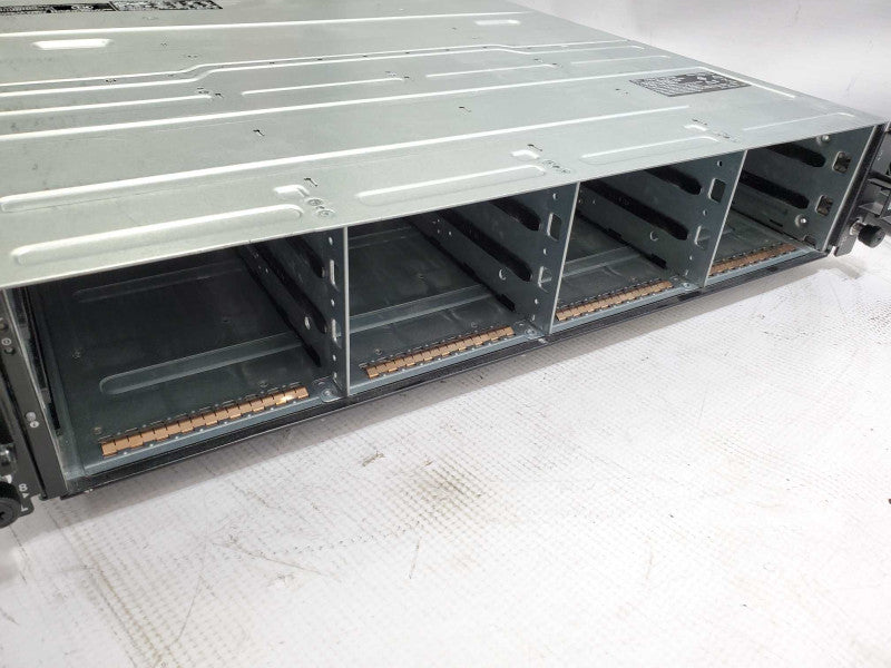 Dell PowerVault MD1400 Storage Array w/ 2x Controllers 12G-SAS-4, 2x 600W PSU )