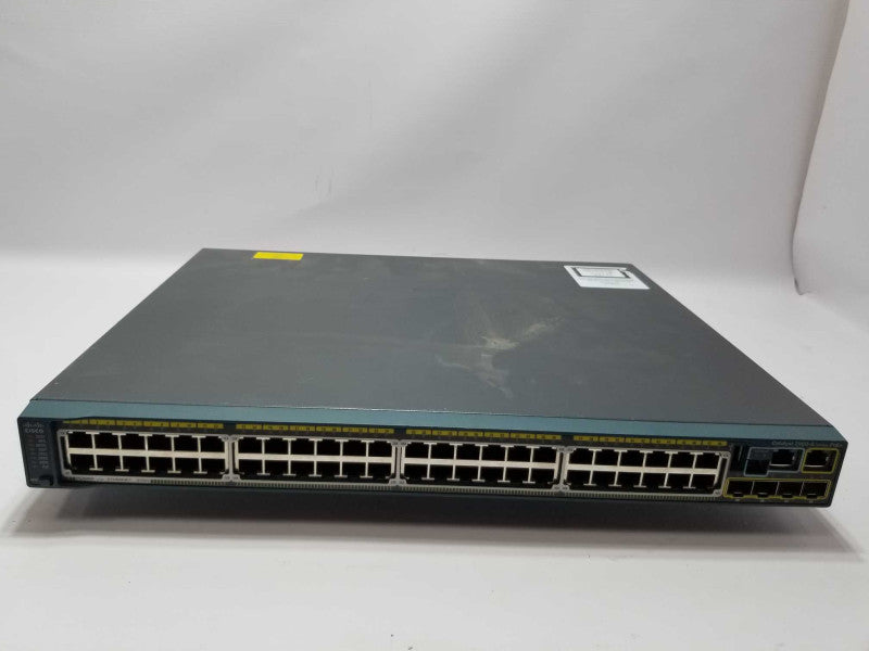 Cisco WS-C2960S-48 48-Port Gigabit Ethernet Stackable LAN Switch =