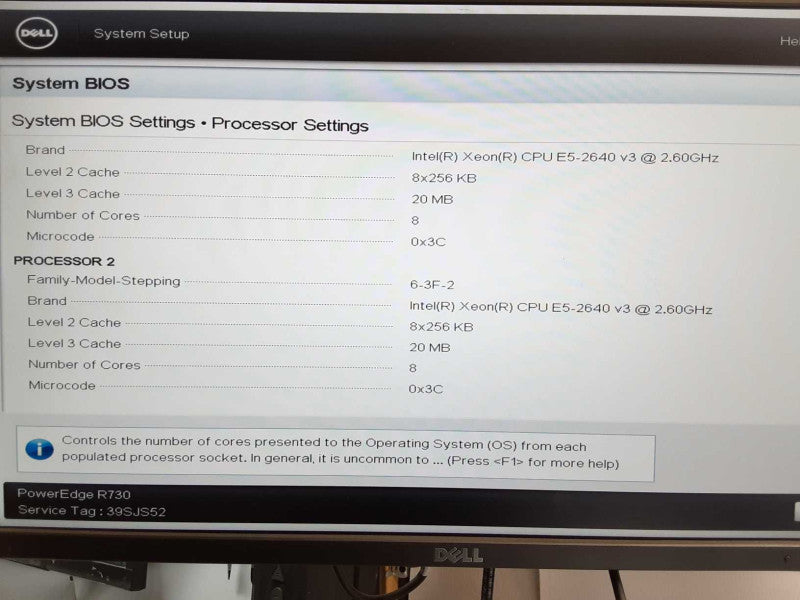 Dell PowerEdge R730, 2x Xeon E5-2640v3 2.6GHz 8C, 64GB DDR4, H730p Mini 2x PSU _