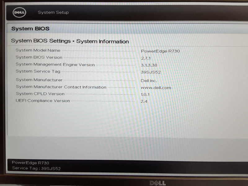 Dell PowerEdge R730, 2x Xeon E5-2640v3 2.6GHz 8C, 64GB DDR4, H730p Mini 2x PSU _
