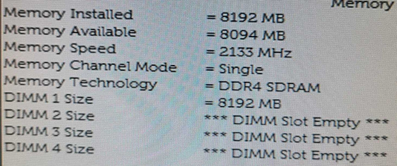 Dell OptiPlex 5050 SFF i5-6500 3.2GHz 8GB DDR4 RAM NO OS NO HDD $