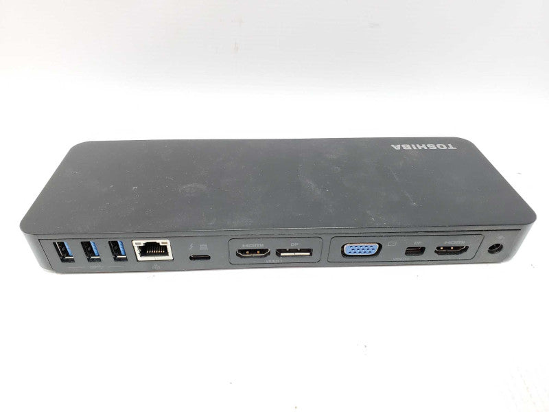 Toshiba PA5281U-1PRP Thunderbolt 3 Dock 20V 5A No AC Adapter *Tested* (