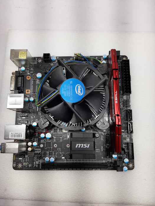 Msi H110I Pro Itx Motherboard, I5-6400 2.7GHz/8GB DDR4, 100% TESTED ~